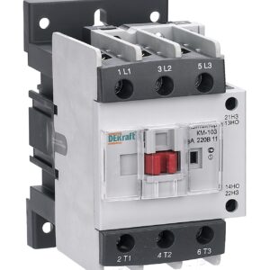 Контактор 65А 220В АС3 1НО+1НЗ КМ-103 DEKraft (1/8) (СТАРЫЙ АРТИКУЛ)