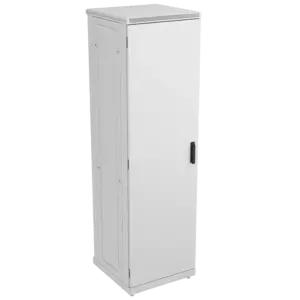 Шкаф телекоммуникационный напольный 19",42U(600x800), ШТ-НП-42U-600-800-М, передняя дверь металл ССД