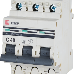 Автоматический выключатель EKF 40 A C40 4.5 kA