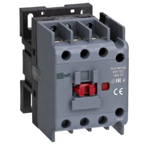 Контактор 38А 400В 1НО+1НЗ КМ-102 DEKraft