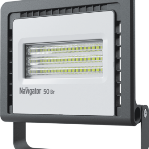 Прожектор светодиодный NFL-01 50W 4000K 4100Lm 200-240B 80° 180x183x38mm IP65 Navigator