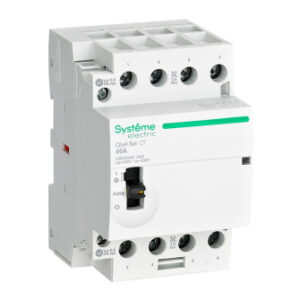 Модульный контактор  4P 4НО 40A AC 400В, City9, Systeme Electric