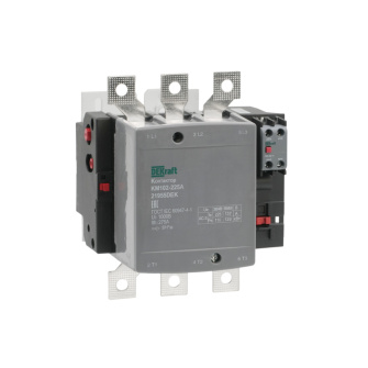 Контактор 225А 220В 1НО+1НЗ КМ-102 DEKraft