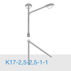 Кронштейн К17-2,5-1,5-1-1