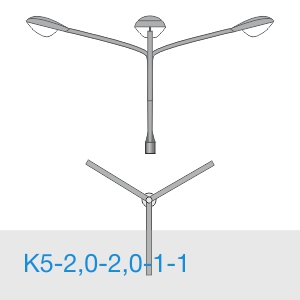Кронштейн К5-2,0-2,0-1-1