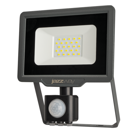 Прожектор светодиод. PFL-C3-20w SENSOR IP65 Jazzway