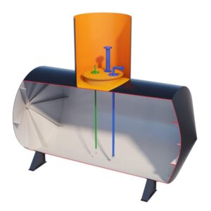 Аварийный резервуар РА 10 м3